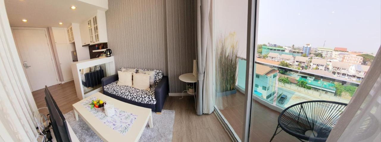 Sweet Seaview Flr6 With Toproop Pool Flr7 At The Blux Bangsaen Dış mekan fotoğraf
