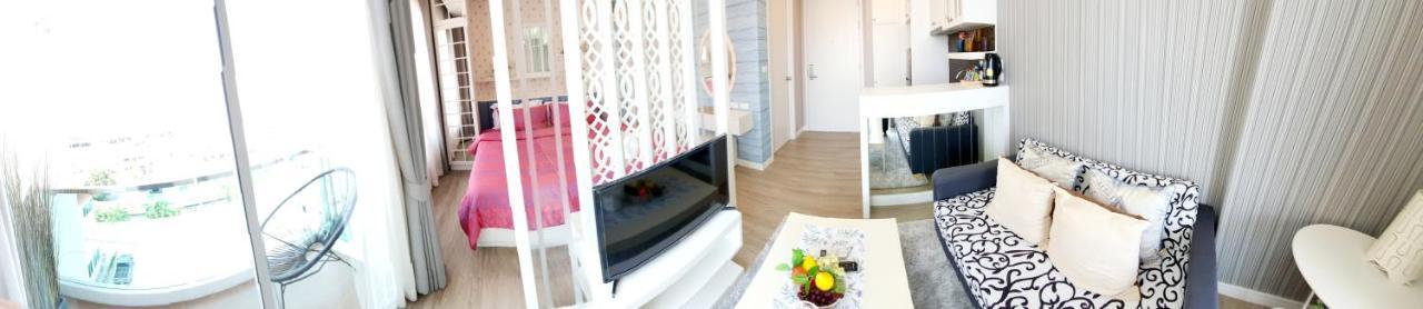 Sweet Seaview Flr6 With Toproop Pool Flr7 At The Blux Bangsaen Dış mekan fotoğraf