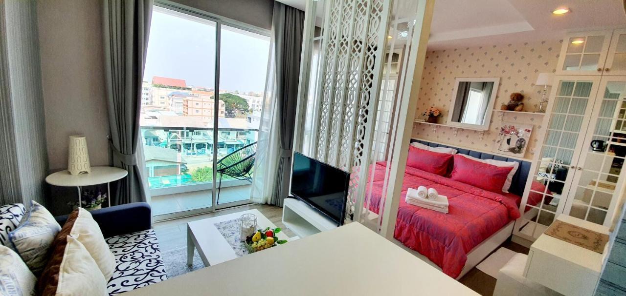 Sweet Seaview Flr6 With Toproop Pool Flr7 At The Blux Bangsaen Dış mekan fotoğraf